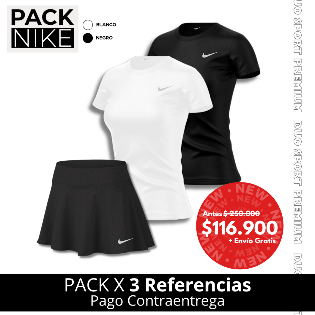 Combo 2 Camiseta + 1 Pantalonetas Mujer | Nuevo Combo